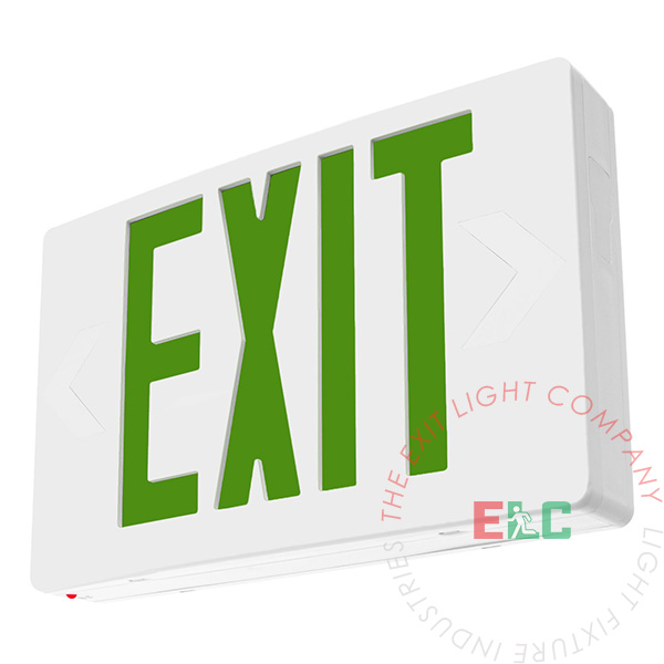 Exit Sign Standard Green LED G